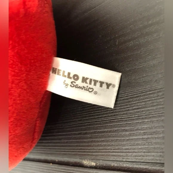 Hello Kitty Stuffed Animal - Red, White, and Yellow - Picture 3 of 5